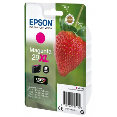 Cartuccia Epson d'inchiostro magenta C13T29934012 T2993 ~450 pagine 6,4ml XL