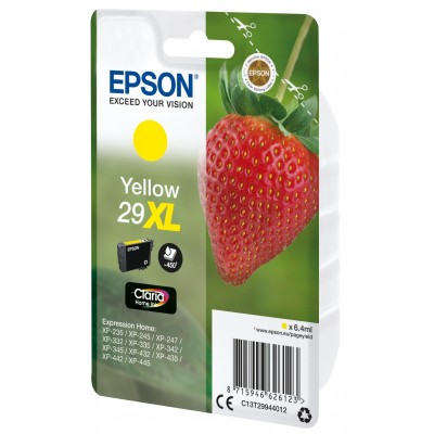 Cartuccia Epson d'inchiostro giallo C13T29944012 T2994 ~450 pagine 6,4ml XL