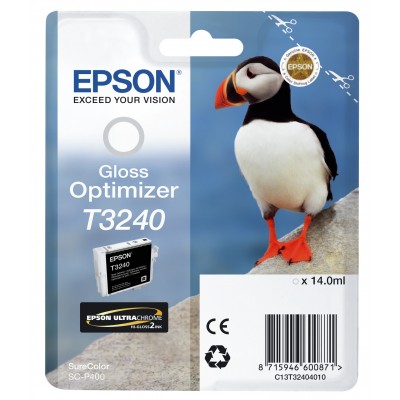 Cartuccia Epson C13T32404010 T3240 Trasparente