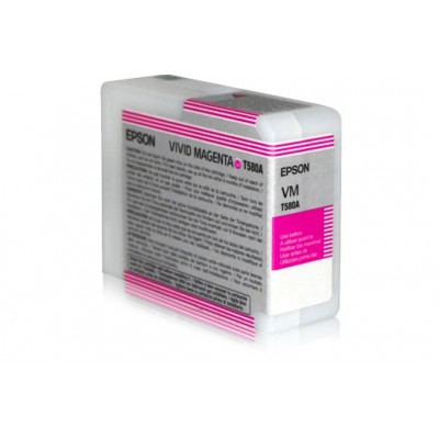 Cartuccia Epson C13T580A00 T580A Magenta Intenso