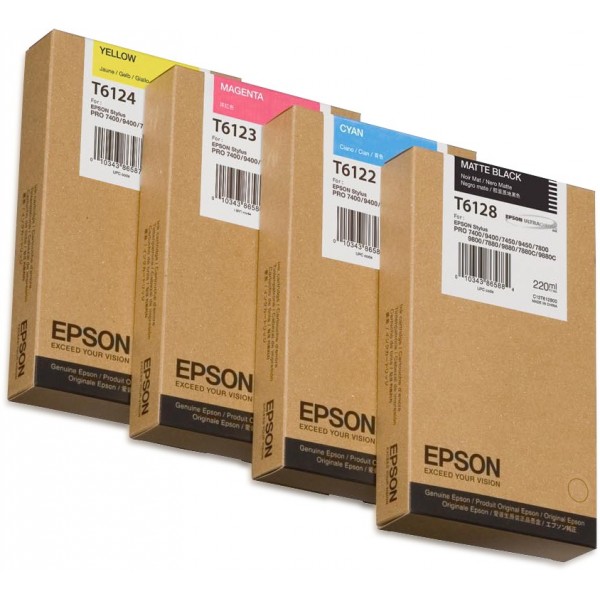 Cartuccia Epson C13T612200 T6122 Ciano