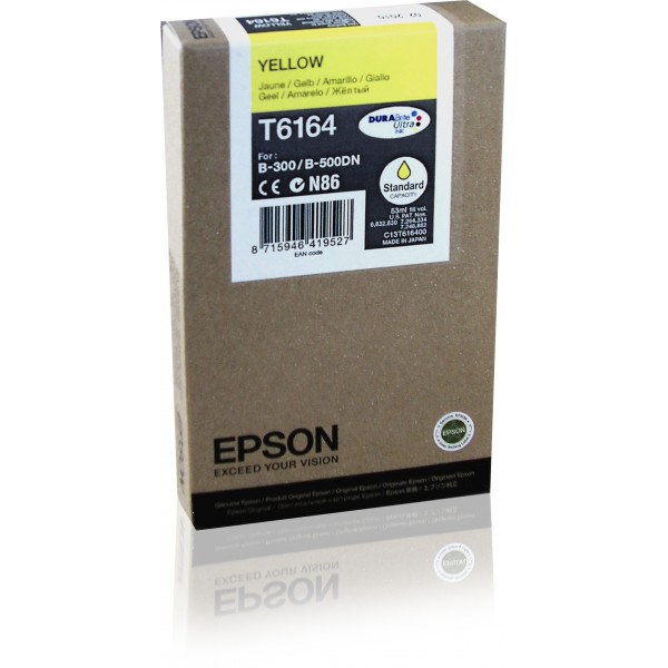 Cartuccia Epson C13T616400 T6164 Giallo