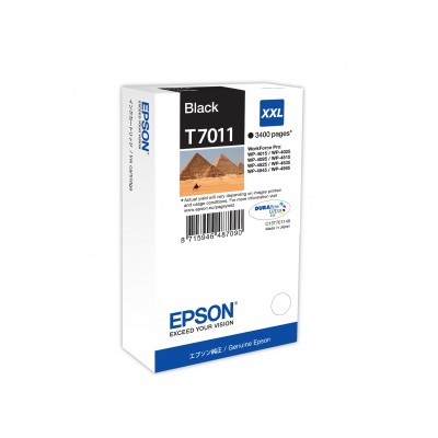 Cartuccia Epson C13T70114010 T7011 Nero XXL