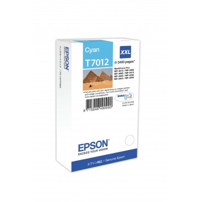 Cartuccia Epson C13T70124010 T7012 Ciano XXL