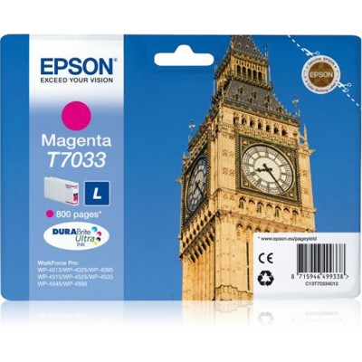 Cartuccia Epson C13T70334010 T7033 Magenta