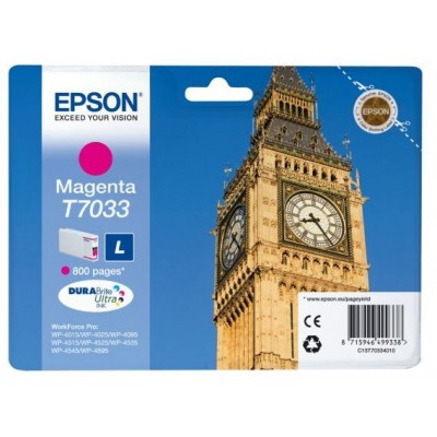 Cartuccia Epson C13T70334010 T7033 Magenta