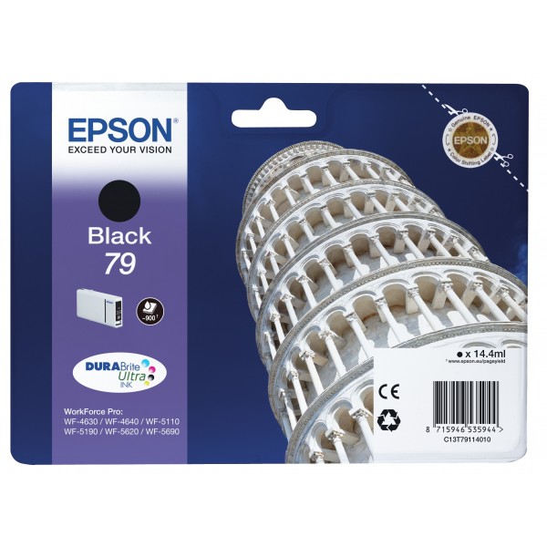 Cartuccia Epson C13T79114010 T7911 Nero 79