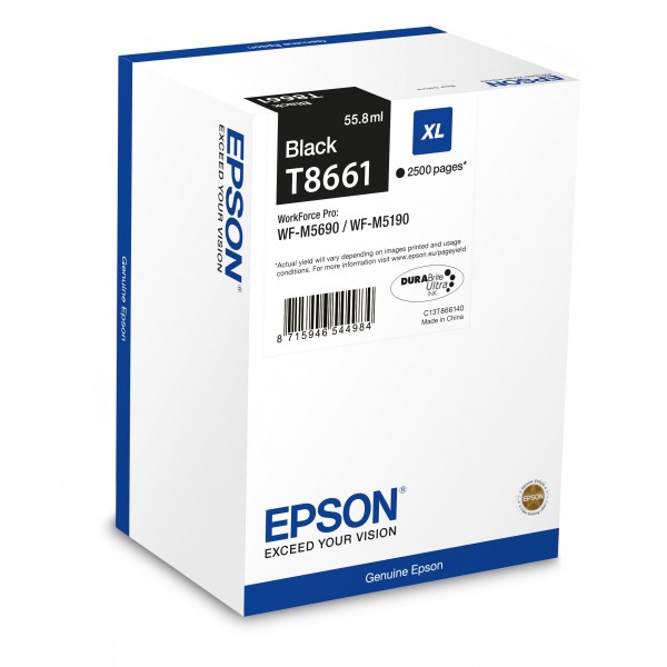 Cartuccia Epson C13T866140 T8661 Nero XL