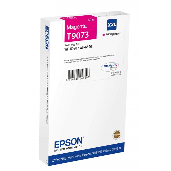 Cartuccia Epson C13T907340 T9073 Magenta XXL