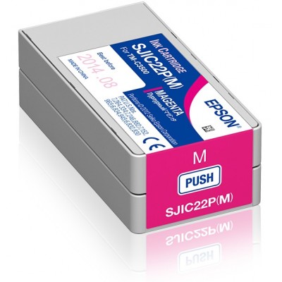 Cartuccia Epson C33S020603 SJIC22P M Magenta