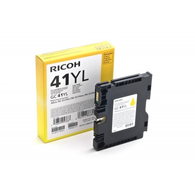 Cartuccia Gelo Ricoh 405768 GC 41 yl Giallo