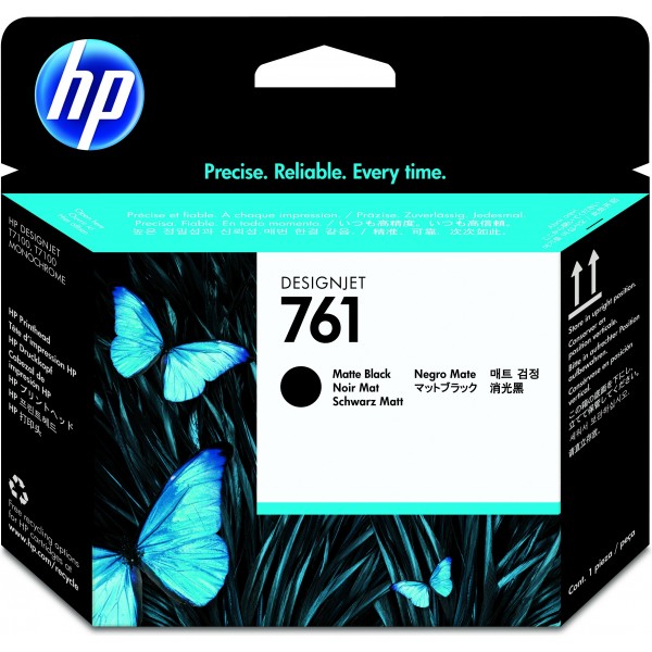 HP Testina Per Stampa CH648A 761 Nero Opaco