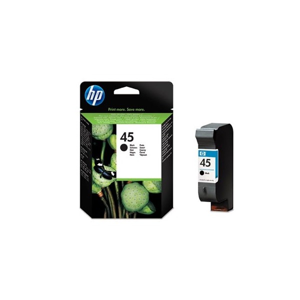 Cartuccia HP d'inchiostro nero 51645AE 45 930 pagine 42ml