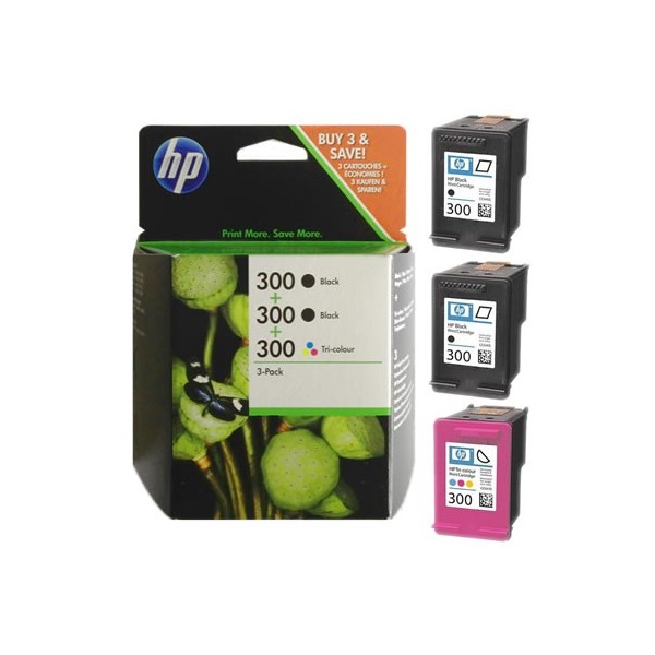 HP Multipack nero / differenti colori SD518AE 300