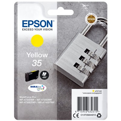 Cartuccia Epson C13T35844010 T3584 Giallo