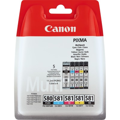 Canon Multipack nero    PGI-580 + CLI-581 Multi 2078C005