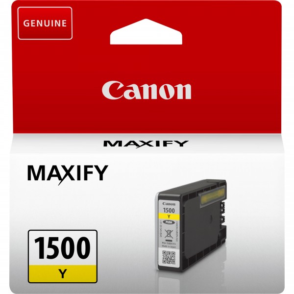 Cartuccia Canon d'inchiostro giallo PGI-1500y 9231B001 300 pagine 4.5ml