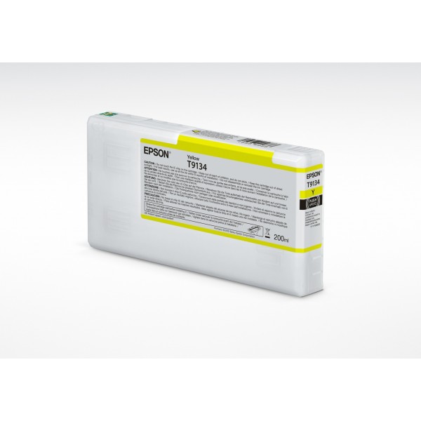 Cartuccia Epson d'inchiostro giallo C13T913400 T9134 200ml