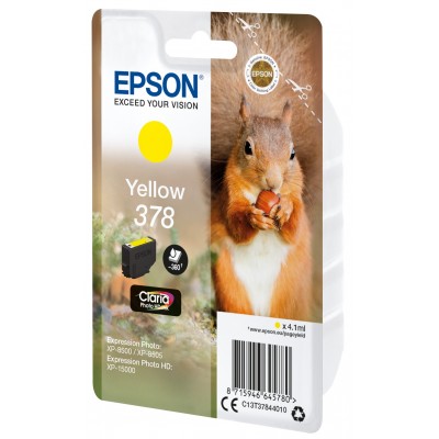 Cartuccia Epson d'inchiostro giallo C13T37844010 378 ~360 pagine 4,1ml