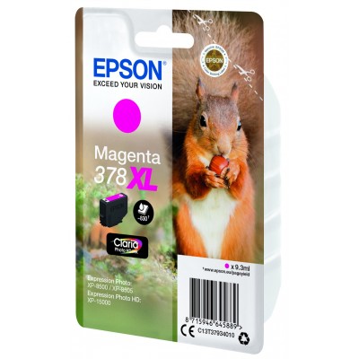 Cartuccia Epson d'inchiostro magenta C13T37934010 378XL 830 pagine 9.3ml