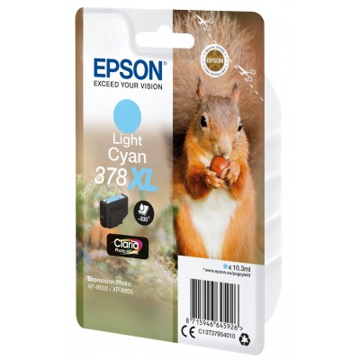 Cartuccia Epson d'inchiostro ciano (chiaro) C13T37954010 378XL 830 pagine 10.3ml