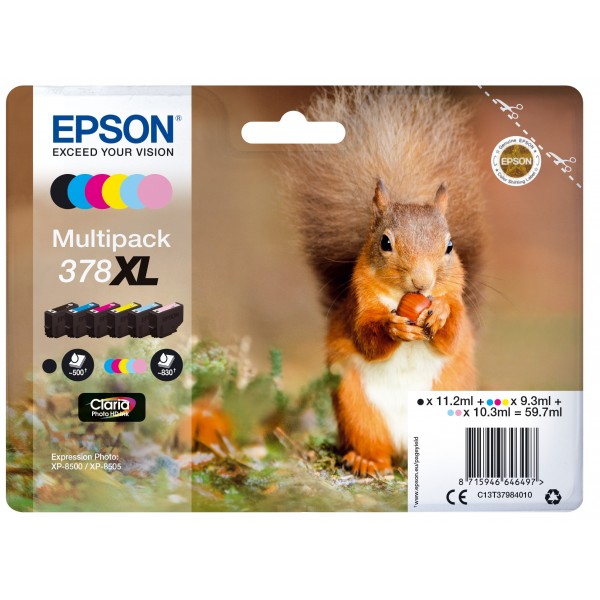 Epson Multipack C13T37984010 378XL