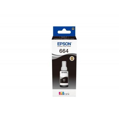 Cartuccia Epson d'inchiostro nero C13T664140 664 4500 pagine 70ml