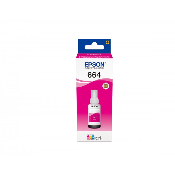 Cartuccia Epson d'inchiostro magenta C13T664340 664 7500 Seiten 70ml