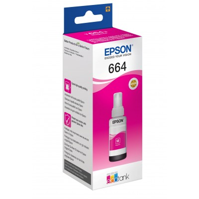 Cartuccia Epson d'inchiostro magenta C13T664340 664 7500 Seiten 70ml