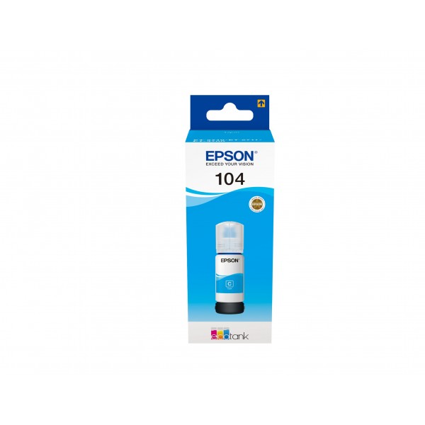 Cartuccia Epson d'inchiostro ciano C13T00P240 104 65ml