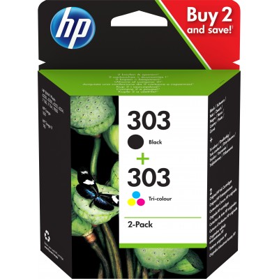 HP Multipack nero   differenti colori 3YM92AE 303