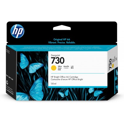 Cartuccia HP d'inchiostro giallo P2V64A 730 130ml