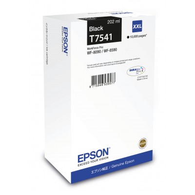 Cartuccia Epson d'inchiostro nero C13T754140 T7541 10000 pagine 202ml