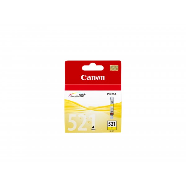 Cartuccia Canon d'inchiostro giallo CLI-521y 2936B001 9ml