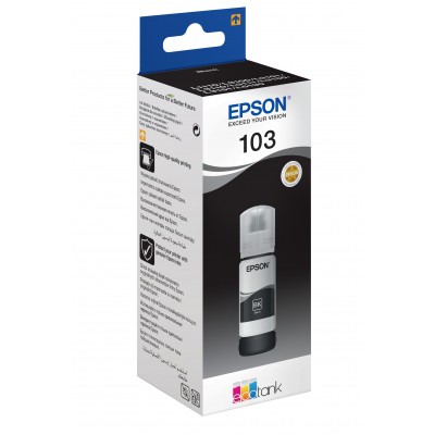 Cartuccia Epson d'inchiostro nero C13T00S14A10 103 65ml