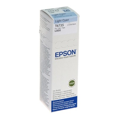 Cartuccia Epson d'inchiostro ciano (chiaro) C13T67354A 673 70ml