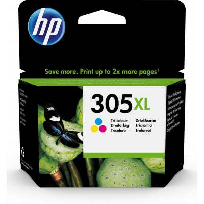 Cartuccia HP d'inchiostro differenti colori 3YM63AE 305 XL 200 pagine