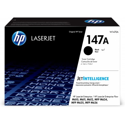 HP toner nero W1470A 147A 10500 pagine