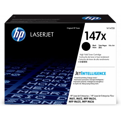 HP toner nero W1470X 147X 25200 pagine