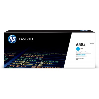 HP toner ciano W2001A 658A 6000 pagine