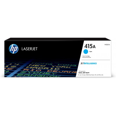 Toner HP ciano W2031A 415A 2100 pagine