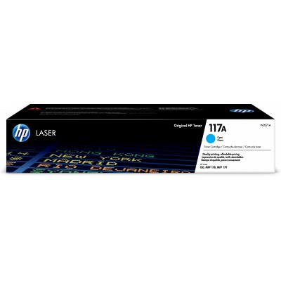 Toner HP ciano W2071A 117A 700 pagine