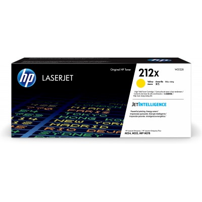 Toner HP giallo W2122X 212X 10000 pagine