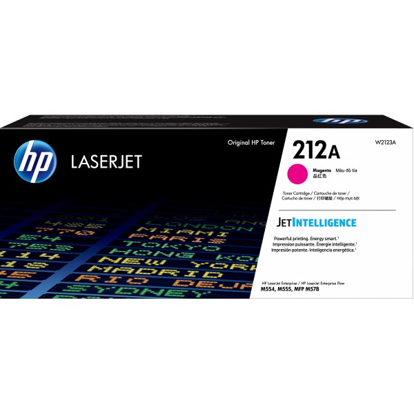 Toner HP magenta W2123A 212A 4500 pagine