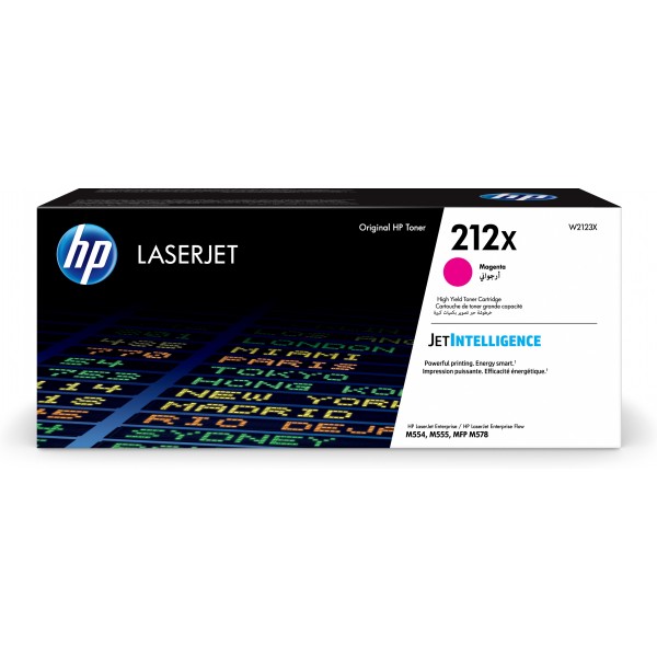 Toner HP magenta W2123X 212X 10000 pagine