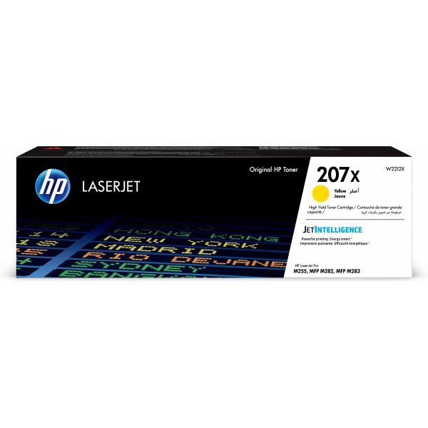 Toner HP giallo W2212X 207X 2450 pagine