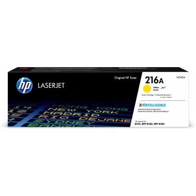 Toner HP giallo W2412A 216A 850 pagine