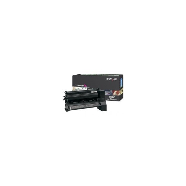 Toner Lexmark magenta 10B042M 15000 pagine