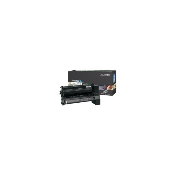 Toner Lexmark ciano 15G042C 15000 pagine