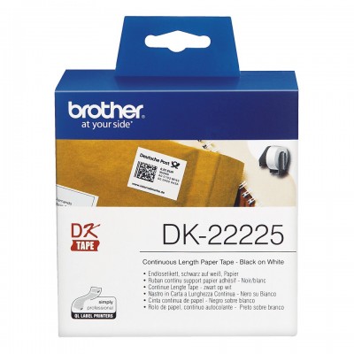 Etichette Brother DK-22225 A Lunghezza Continua 38mm x 30,48m